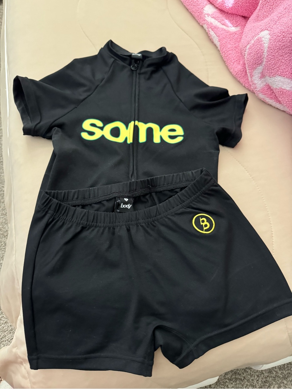 Body by Raven x Latto collab set